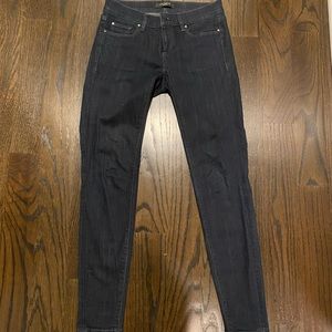 Ann Taylor dark denim. Super Skinny jeans